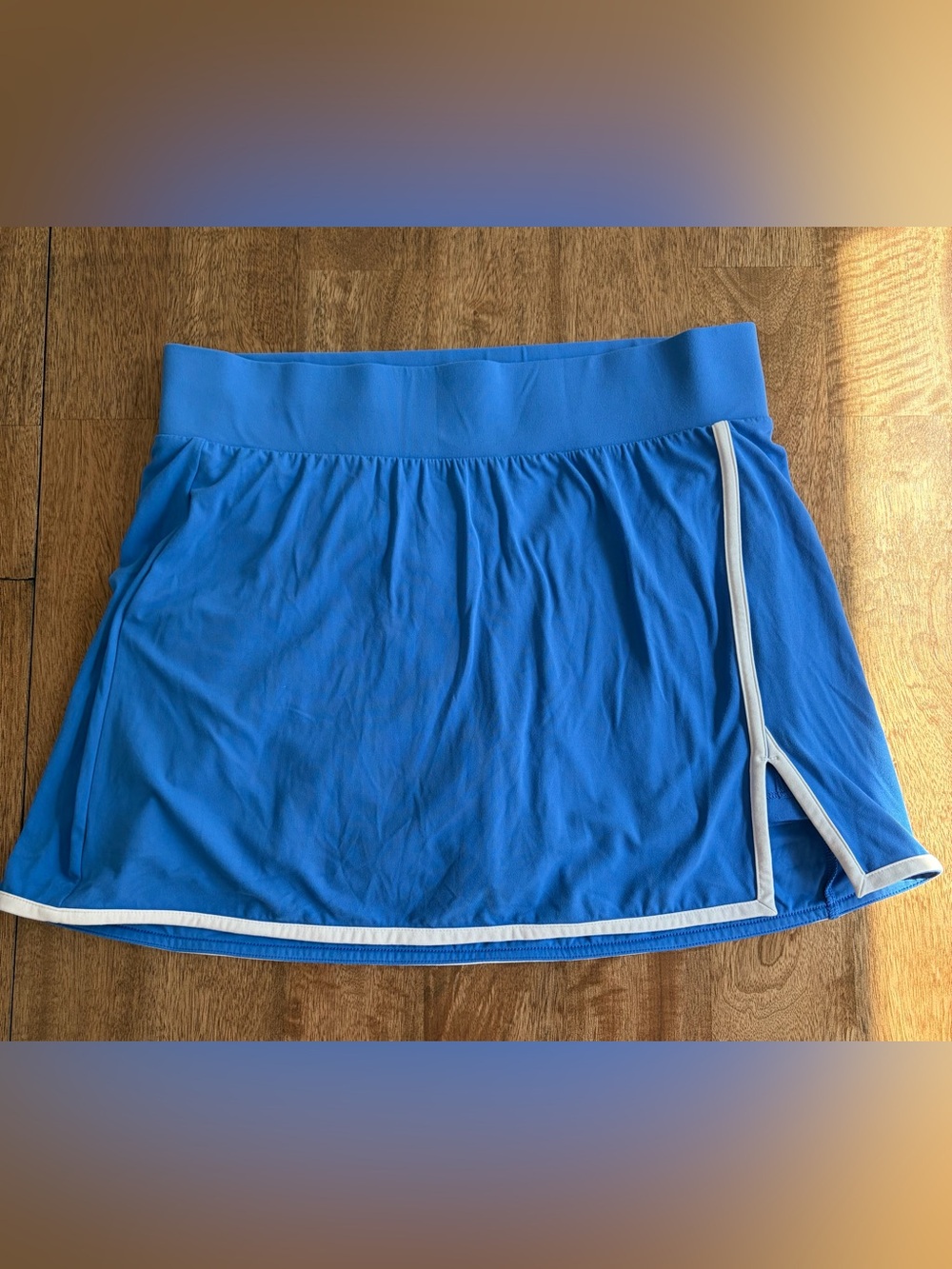 All In Motion Active Skort Cobalt Blue with White Trim Size M